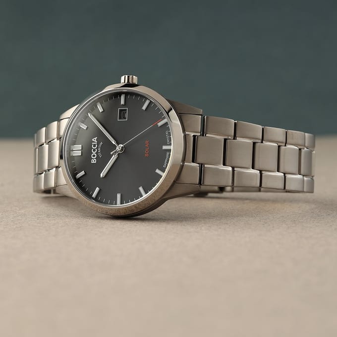 Boccia Titanium 3673-02 Heren Horloge