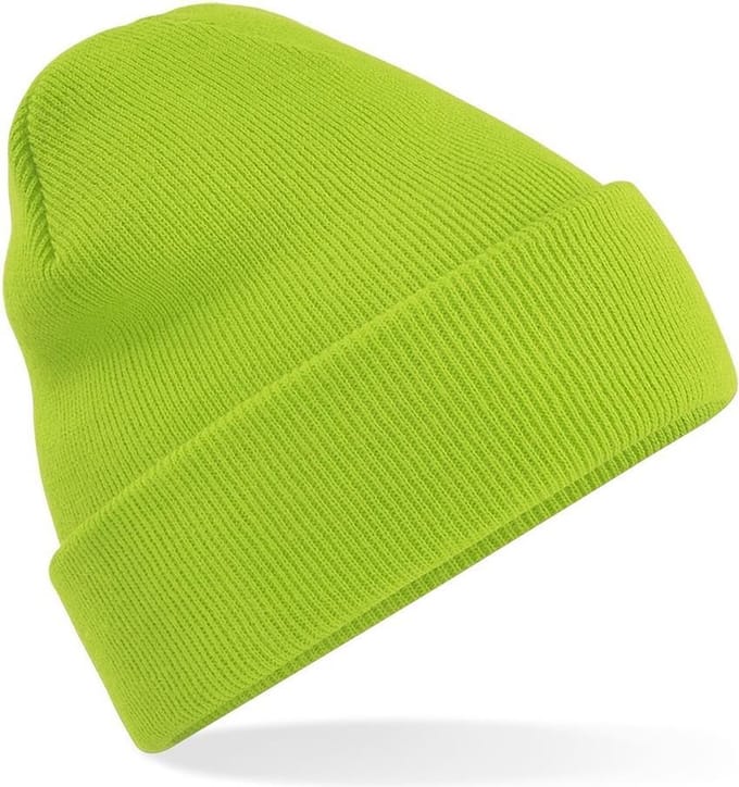 Scoby - Wintermuts - Beanie - Muts - Gehaakte - Hippe Muts - Winter accessoire - Neon/Groen