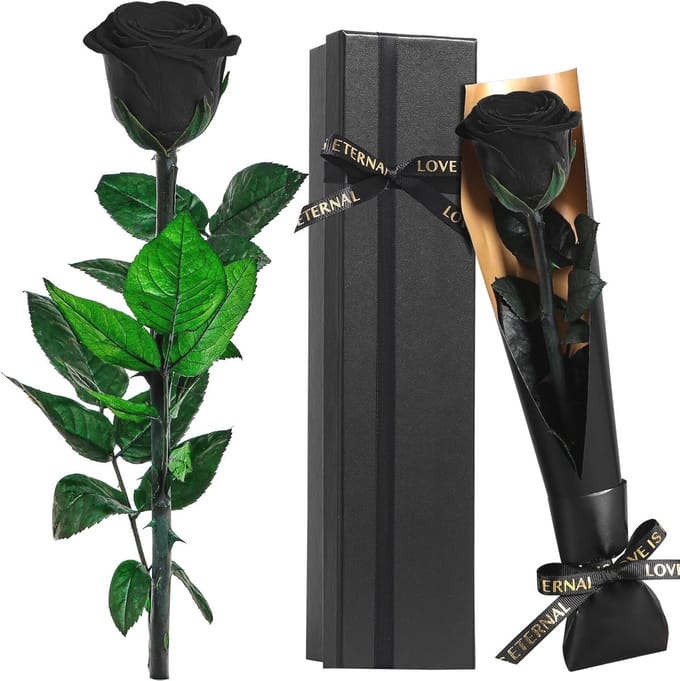 Rozen geschenk: eeuwigdurende roos in premium geschenkdoos voor speciale gelegenheden