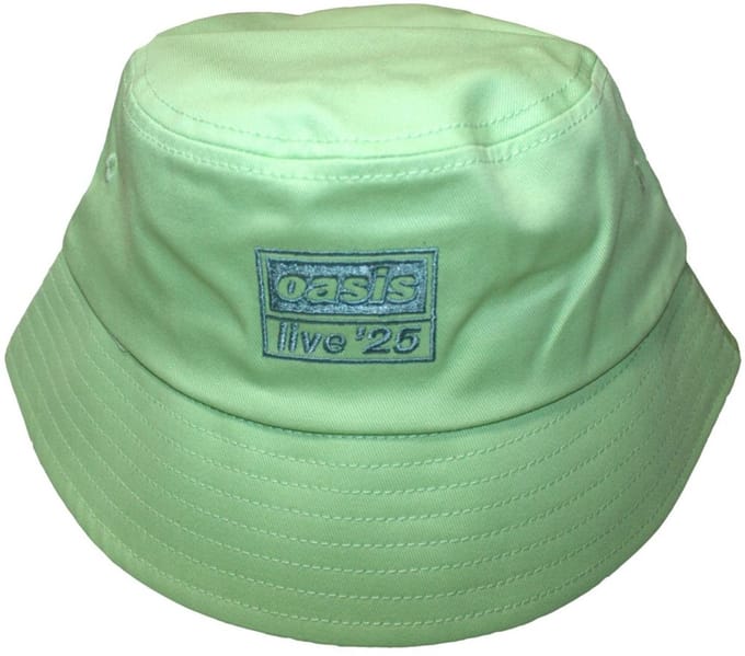 Oasis - Live '25 Logo Bucket hat / Vissershoed - Mintgroen