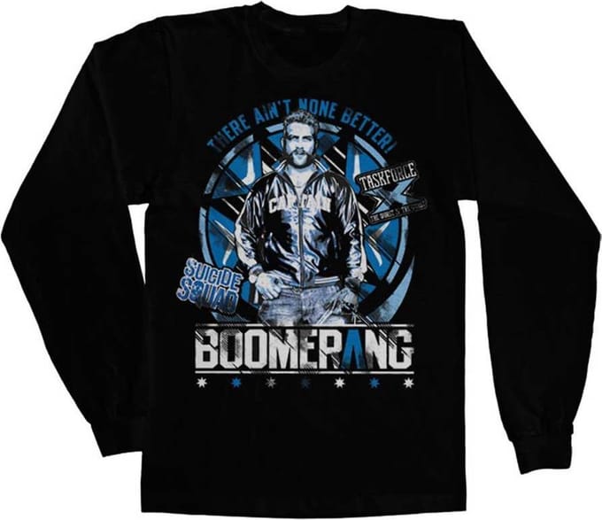 DC Comics Suicide Squad Sweater/trui -M- Boomerang Zwart