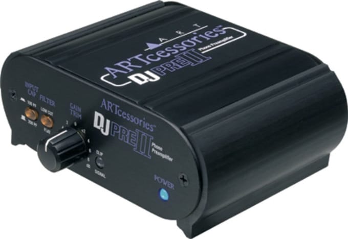 ART DJ Pre II audio versterker 2.0 kanalen Thuis Zwart