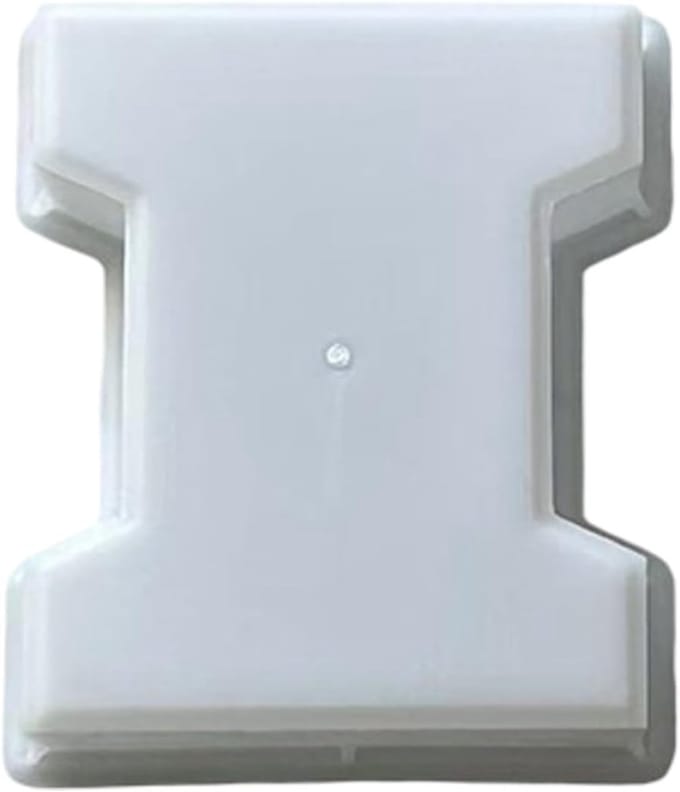 Baksteen Maker Mallen - Betonnen Mal Stapsteen - Tuinpad Aanleggen - Duurzame PP Constructie - 19 x 15.8 cm - Wit
