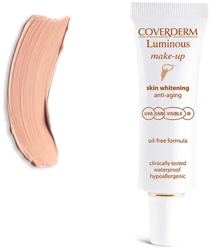 Coverderm Luminous Make-up SPF 50+ Nr. 12 Ivoor 30 ml