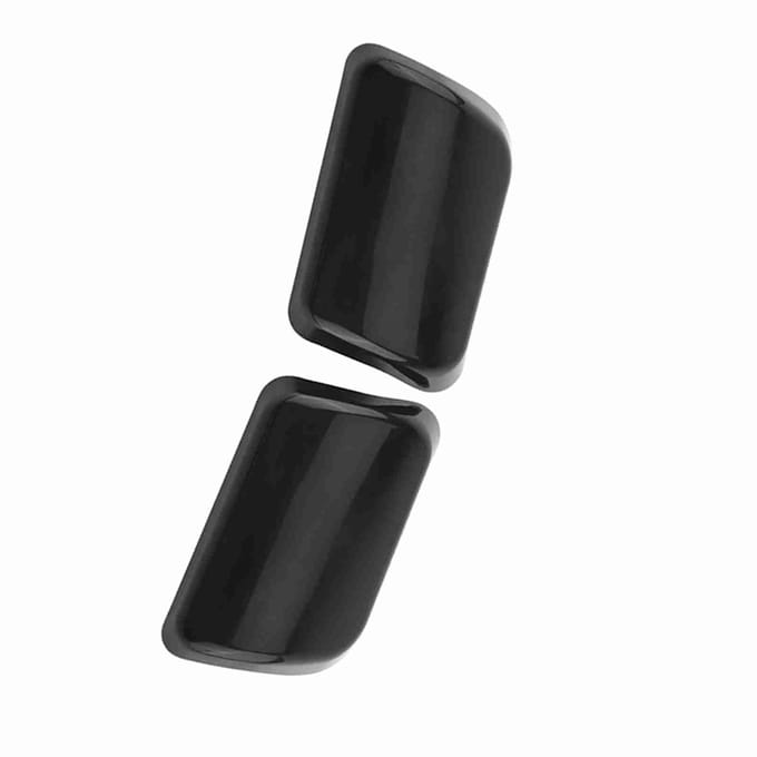 1 Paar Koplamp Sproeier Nozzle Afdekkap 30698209 30698208 black