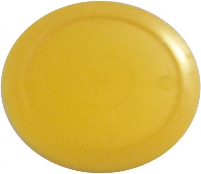 TopTable airhockey puck geel 63mm