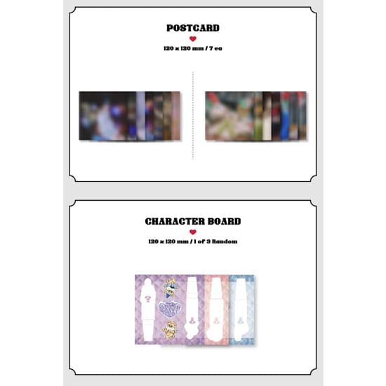 MOON BYUL Special Single Album 'Het Cadeau' Bestie ver white