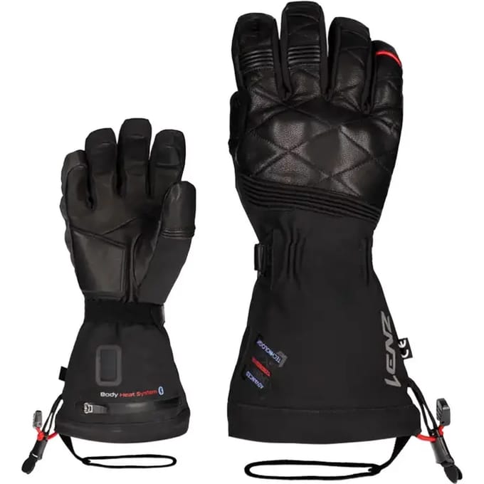 Motorhandschoenen met verwarmde vingertoppen voor scooter Lenz 1.0