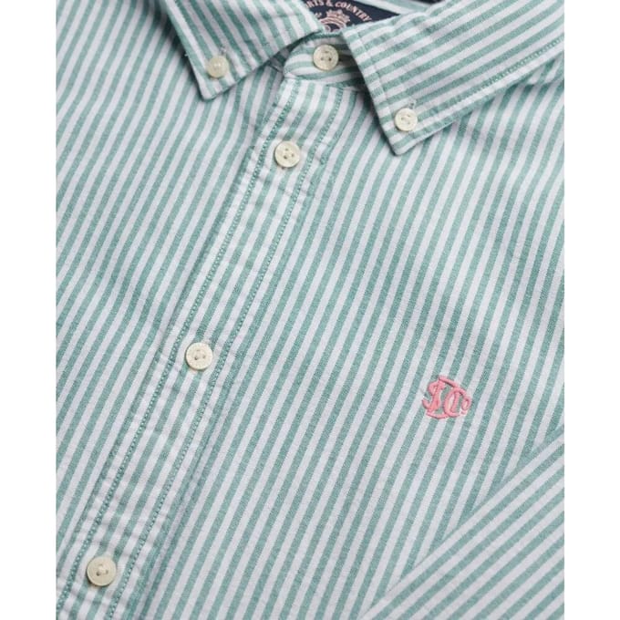 Superdry - Slim Oxford Button Down Overhemd - Dames - Shirts
