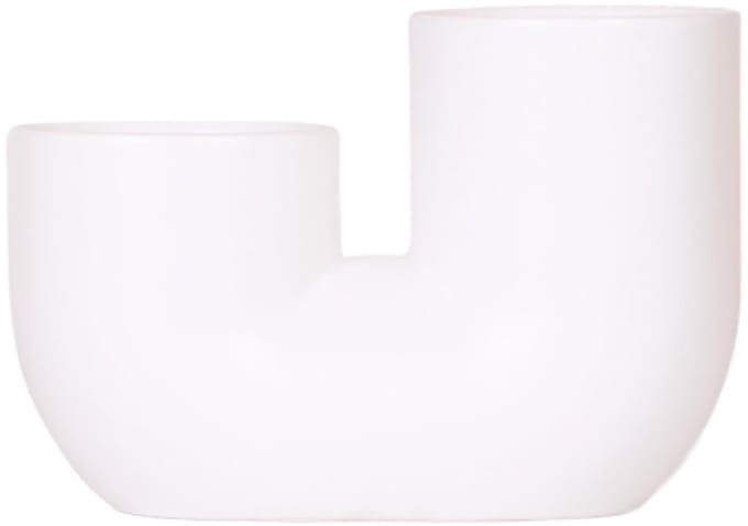 Kolibri Home | Tube sierpot - White
