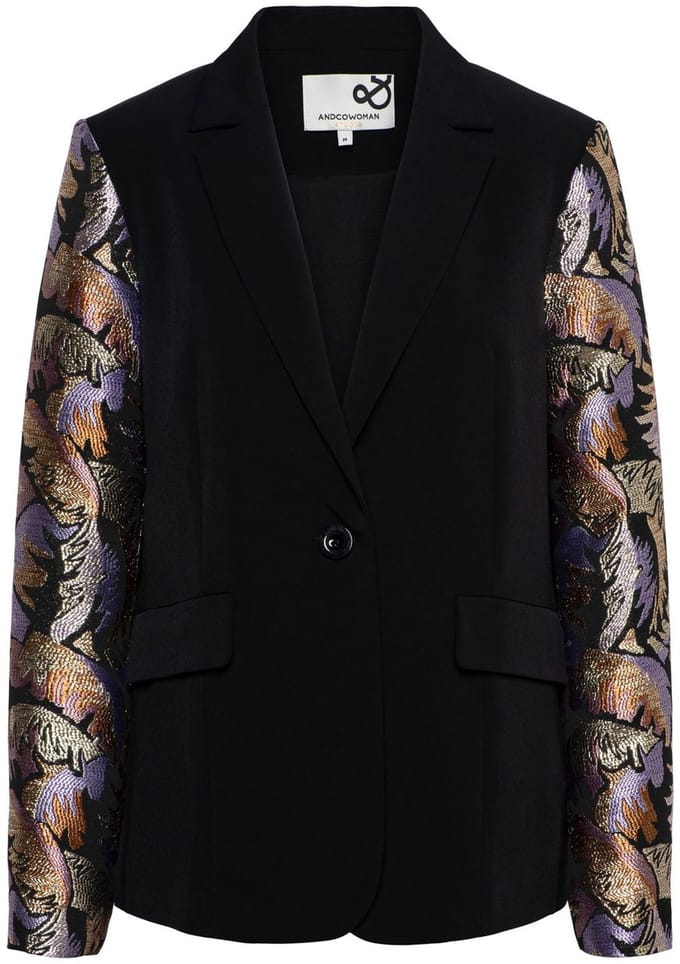 PAREE A-Black multi - S