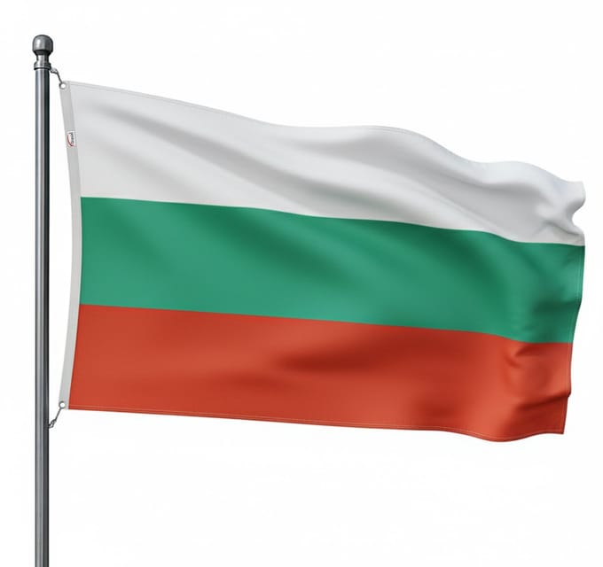 Trasal - vlag Bulgarije - bulgaarse vlag 150x90cm