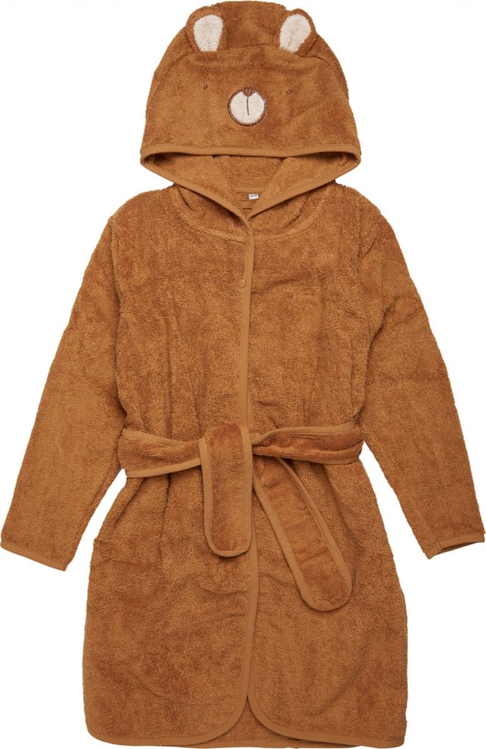 Pippi Badjas Konijn Junior Katoen Bruin Maat 98/104