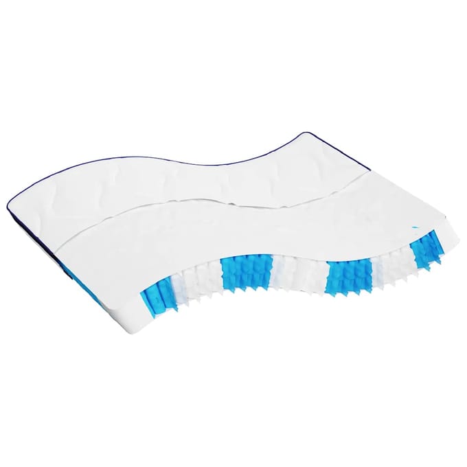 vidaXL - Pocketveringmatras - middelhard-hard - 180x200 - cm