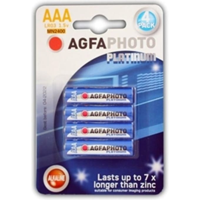 Agfaphoto Micro AAA 4 stuks Batterij