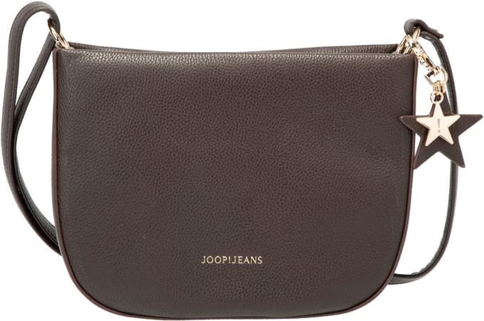 JOOP! schoudertas Salve Stella Shoulderbag Darkbrown donkerbruin