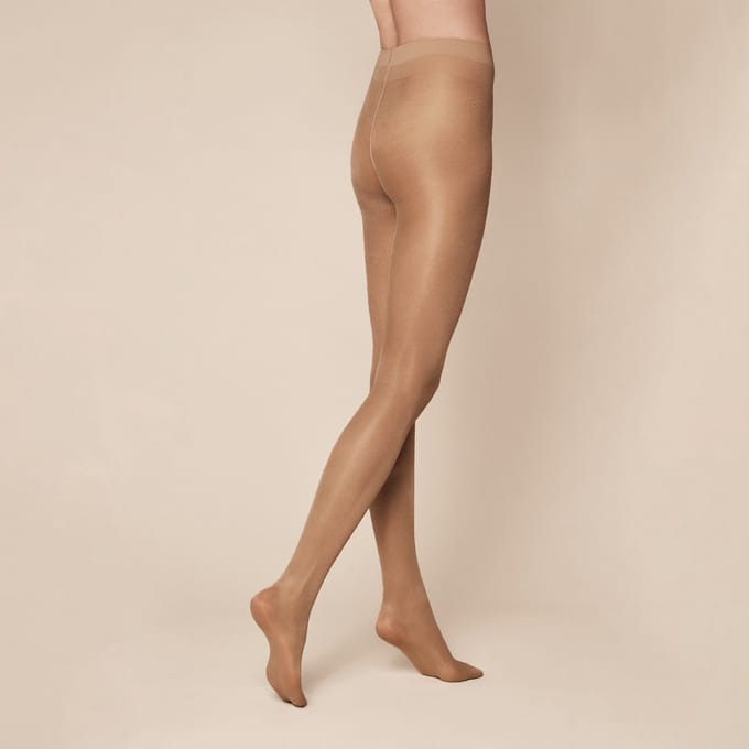 KUNERT Satin Look 20 Dames Panty - Tan - Maat 36-38