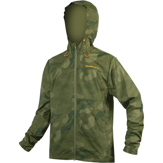 Endura Hummvee Windproof Shell Jacket Tonal Olive - S