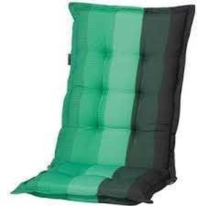 Madison Tuinstoelkussen hoge rug 50x123 cm Pete Lime