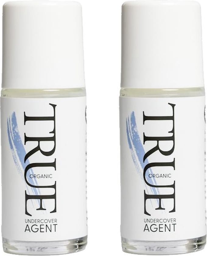 True Organic of Sweden - Undercover Agent - Roll on Deodorant - Lavendel - 50ml - 2 Pak