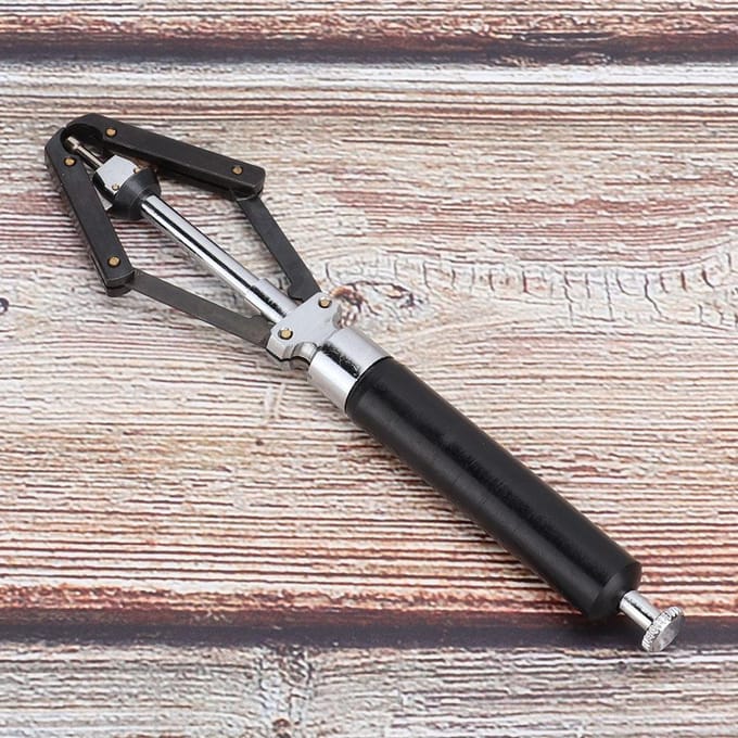 Horlogewijzer Plunger Trekker Verwijderaar Horloge Seconde Minuut Uurwijzer Reparatiegereedschap gray