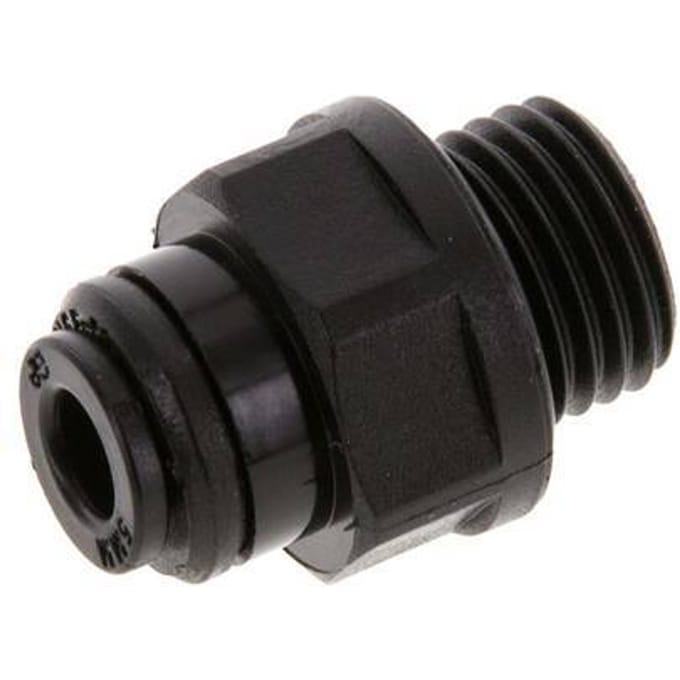 5mm x G1/4'' POM Insteekfitting buitendraad NBR [5 Stuks]