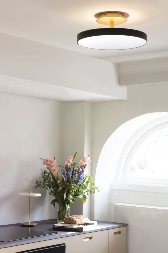 UMAGE Asteria Up Large plafondlamp 60cm zwart