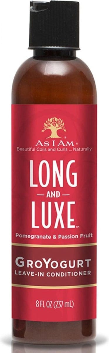 As I Am - Long & Luxe Gro Yogurt Leave in Conditioner - 237 ml