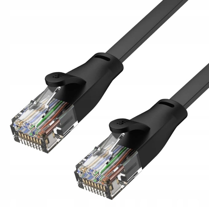 Unitek network cable - 10 m - black - Zwart - 10m