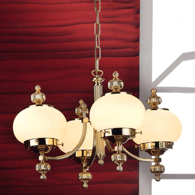ORION Kroonluchter Ophelia, 4-lamps