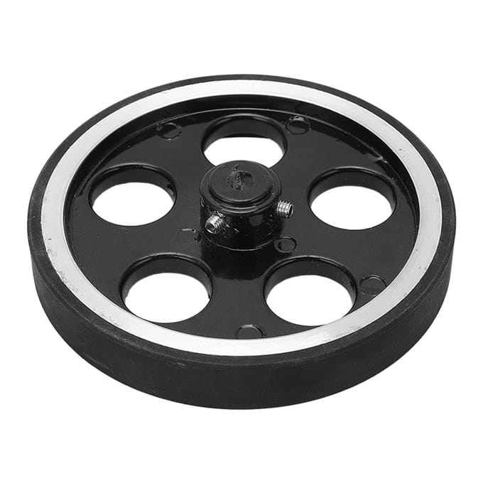 Roue de Compteur de Longueur Diamètre de Trou 6 mm Accessoire de Mètre Encodeur pour Comptage Mesure