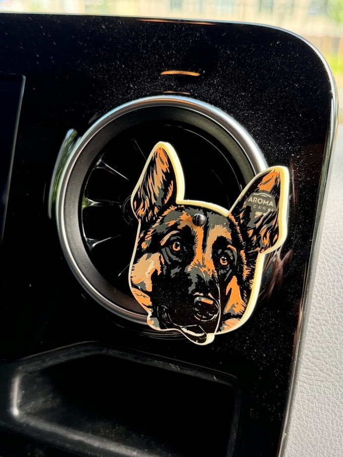 German Shepherd - Ventclip - Carairfreshner