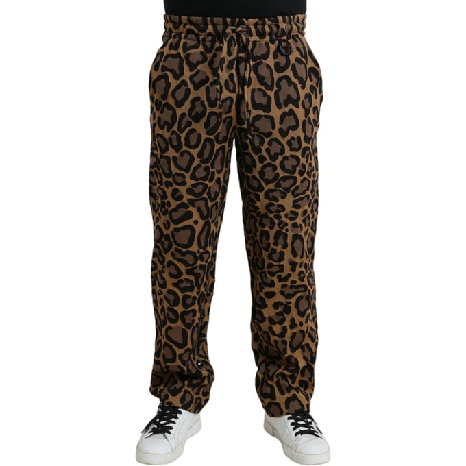 Luipaardprint Casual Broek