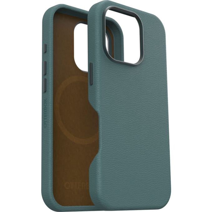 OtterBox Symmetry Cactus Leather Apple iPhone 16 Pro Juniper Sprig - green