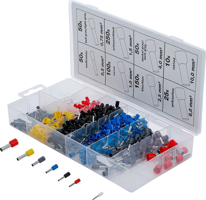 BGS Aderendhülsen-assortiment geïsoleerd 685-delig - 14120