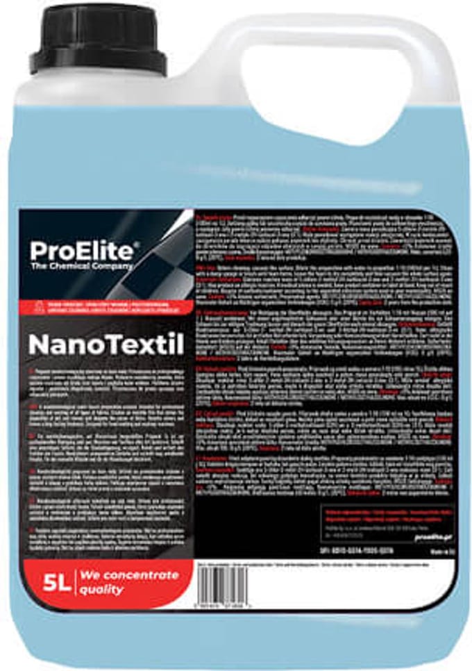 PROELITE NANOTEXTIL TEXTILE CLEANER AND PROTECTOR 5L