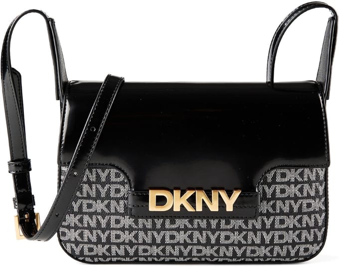 DKNY Avril Crossbody tas 23.5 cm - Dames - black logo- black