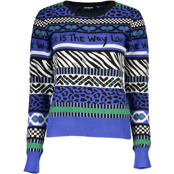 Trui met franjes voor dames Desigual