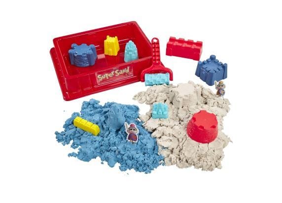 Goliath Super Sand Castle Adventures 900 gram met 8 vormen Knutselen