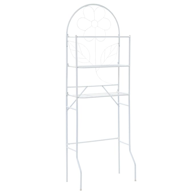 vidaXL - Badkamerrek - 60x33x174 - cm - wit
