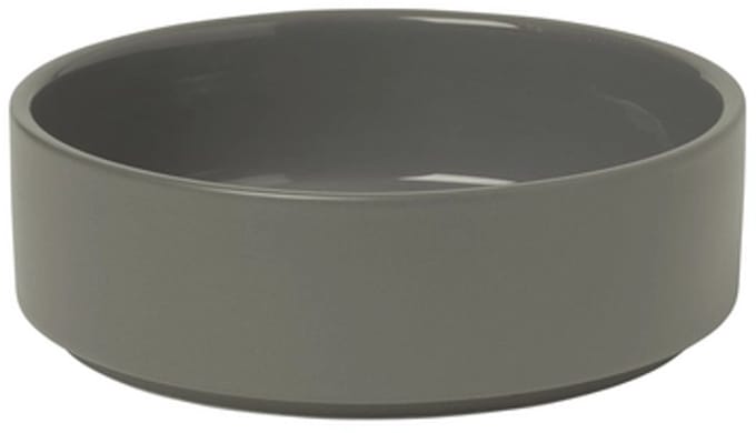 Kom Blomus Pilar Pewter 14 cm