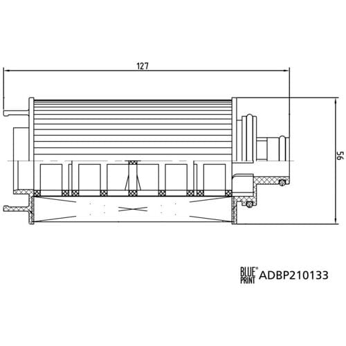 Oliefilter BLUE PRINT ADBP210133