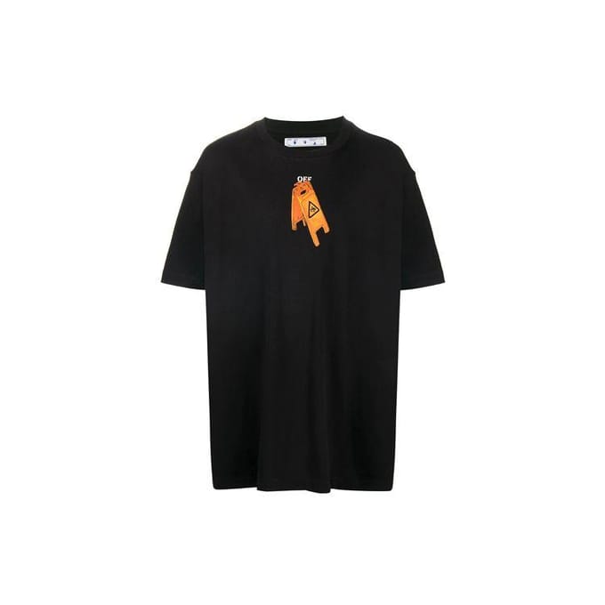 Off-White Pascal Skelet T-shirt Zwart Heren Tops OMAA038F20FAB0011010 M black