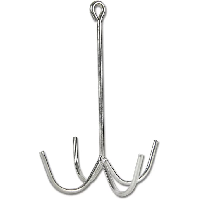 Waldhausen Cleaning Hook 4 Arms - Color : Metal
