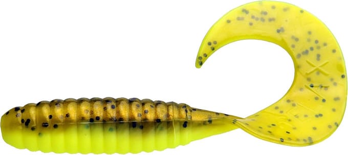 Rubberen Kunstaas Twisters Witvis Roofvis Lures 12.5 cm Set van 5