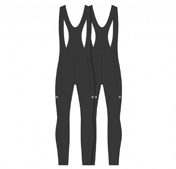 Oakley Long Icon BIB Fietsbroek Blackout Large
