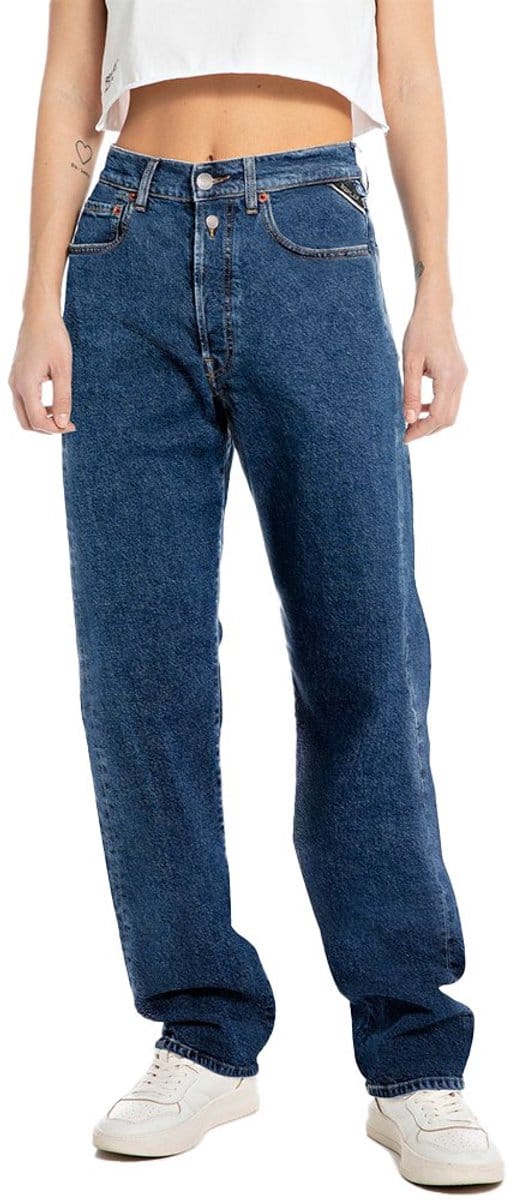 Replay Regular Fit Mom Jeans Dames