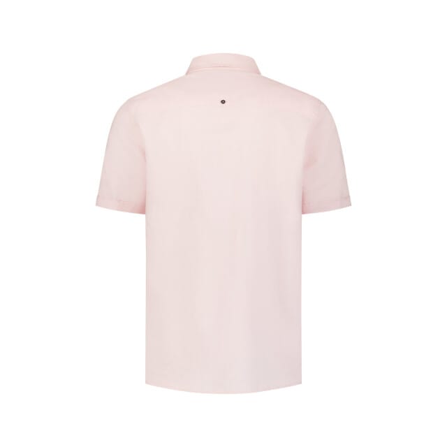 No Excess Shirt short sleeve with linen soft pink