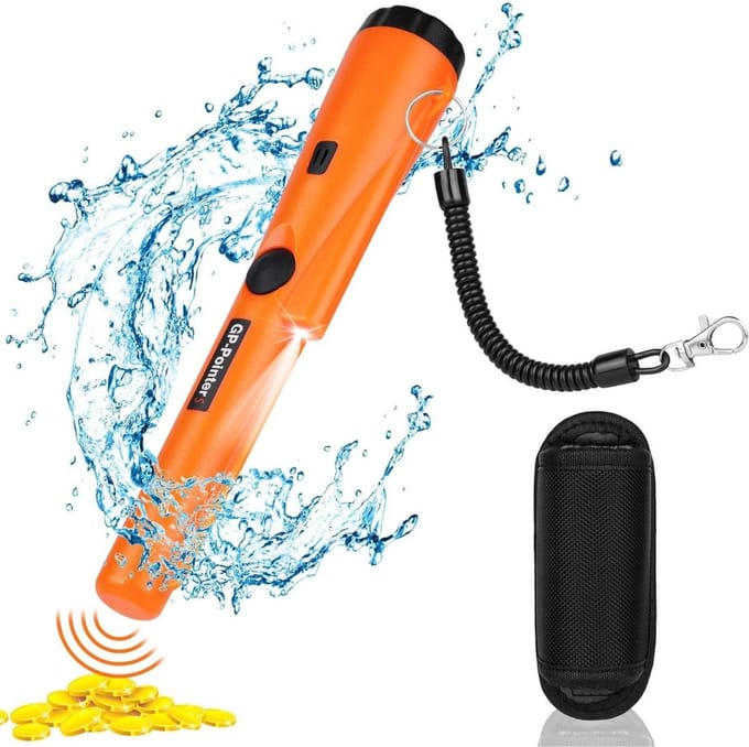 DD® Pinpointer - Metaaldetector - Extra Nauwkeurig - 23x4x3cm - Oranje