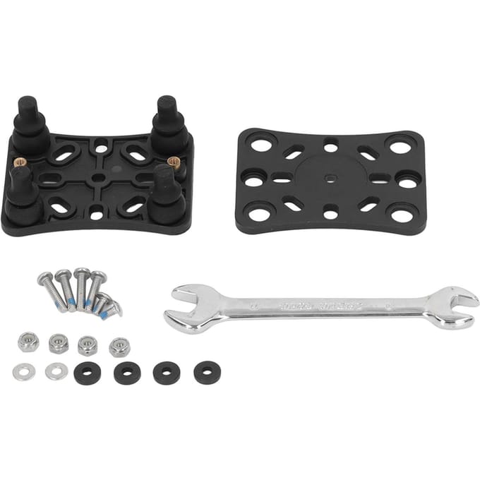 Motorfiets Mobiele Telefoon Houder Schokdemper Telefoon Beugel Buffer Zwart voor ATV UTV black